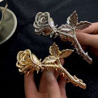Women's Ins Style Rose Alloy Hair Claws main image 1