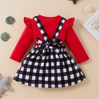 Cute Heart Shape Cotton Girls Clothing Sets main image 4