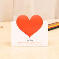 Mother's Day Mama Sweet Letter Square Heart Shape Paper Festival Card 1 Piece sku image 10