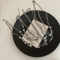 Fashion Star Titanium Steel Plating Opal Necklace 1 Piece main image 4