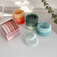 Women's Simple Style Solid Color Plastic Hair Tie main image 5