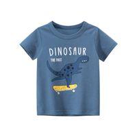 Casual Dinosaur Printing T-shirts & Shirts sku image 8