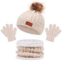 Children Unisex Fashion Letter Handmade Wool Cap sku image 15