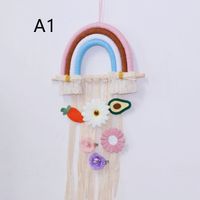 Mode Regenbogen Baumwoll Seil Hängende Ornamente sku image 1