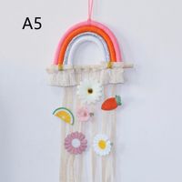 Fashion Rainbow Cotton String Hanging Ornaments sku image 5
