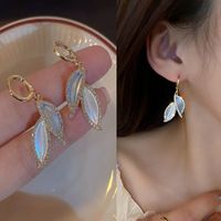 1 Pair Fashion Letter Square Heart Shape Inlay Imitation Pearl Alloy Artificial Gemstones Earrings sku image 84
