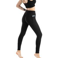 Women's Fashion Solid Color Polyester Pocket Active Bottoms Leggings main image 4
