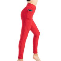 Women's Fashion Solid Color Polyester Pocket Active Bottoms Leggings main image 2