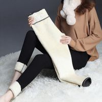 Women's Daily Simple Style Solid Color Full Length Patchwork Skinny Pants main image 1
