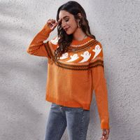 Women's Sweater Long Sleeve Sweaters & Cardigans Casual Ghost main image 6