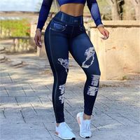 Women's Sports Fashion Solid Color Full Length Zipper Leggings main image 5