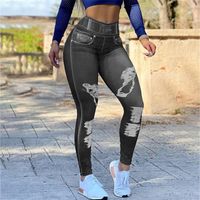 Women's Sports Fashion Solid Color Full Length Zipper Leggings main image 4