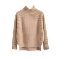 Women's Sweater Long Sleeve Sweaters & Cardigans Patchwork Casual Solid Color main image 5