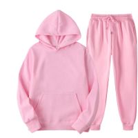 Women's Hoodies Sets Long Sleeve Casual Solid Color main image 7