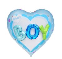 Valentine's Day Birthday Round Letter Heart Shape Aluminum Film Party Balloons 1 Piece sku image 5