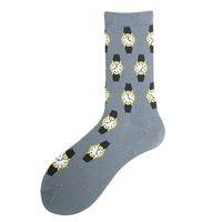 Men's Casual Letter Cotton Polyester Cotton Crew Socks A Pair sku image 14