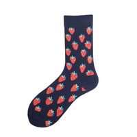 Men's Casual Letter Cotton Polyester Cotton Crew Socks A Pair main image 3