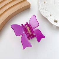 Retro Schmetterling Acetatplatten Handgemacht Haarkrallen 1 Stück sku image 1