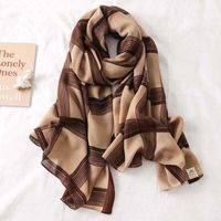 Women's Fashion Star Heart Shape Cotton And Linen Printing Cotton Linen Scarves main image 1