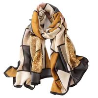 Women's Fashion Star Heart Shape Cotton And Linen Printing Cotton Linen Scarves main image 3