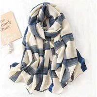 Women's Fashion Star Heart Shape Cotton And Linen Printing Cotton Linen Scarves main image 2