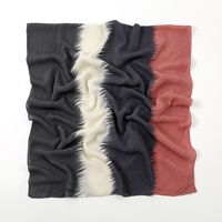 Women's Fashion Gradient Color Polyester Printing Winter Scarves main image 5