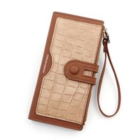 Women's Solid Color Pu Leather Buckle Wallets main image 3