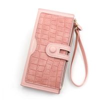 Women's Solid Color Pu Leather Buckle Wallets sku image 2