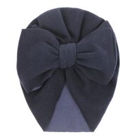 Baby Girl's Baby Boy's Simple Style Solid Color Big Bow Baby Hat sku image 14