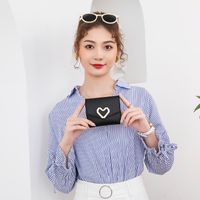 Women's Heart Shape Pu Leather Magnetic Buckle Wallets main image 4
