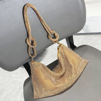 Women's Small Summer Rhinestone Fashion Underarm Bag sku image 10