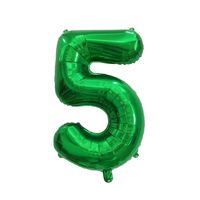 Birthday Number Aluminum Film Party Balloons 1 Piece sku image 16