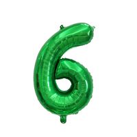 Birthday Number Aluminum Film Party Balloons 1 Piece sku image 17