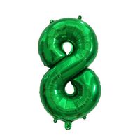 Birthday Number Aluminum Film Party Balloons 1 Piece sku image 19