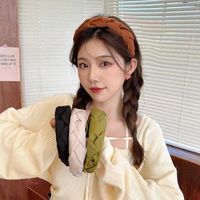 Simple Style Twist Cloth Hair Band 1 Piece sku image 16