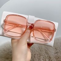 Retro Sweet Square Ac Square Clips Women's Sunglasses main image 5