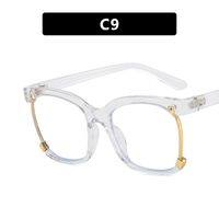 Fashion Solid Color Pc Square Full Frame Optical Glasses sku image 17