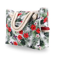 Women's Streetwear Stripe Canvas Shopping Bags main image 3