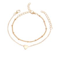 Mode Forme De Cœur Alliage Acier Au Titane Placage Strass Perles Artificielles Femmes Bracelets main image 5