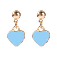 Heart Stoving Varnish Alloy No Inlaid Earrings main image 3
