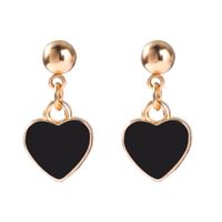 Heart Stoving Varnish Alloy No Inlaid Earrings main image 6