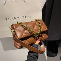 Autumn And Winter New Korean Style Bag Trendy Shoulder Bag Pu Messenger Bag 26*16*11cm main image 2