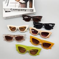 New Cat Eye Candy Color Sunglasses main image 1