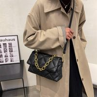 Autumn And Winter New Korean Style Bag Trendy Shoulder Bag Pu Messenger Bag 26*16*11cm sku image 1