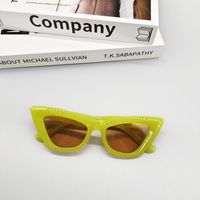 New Cat Eye Candy Color Sunglasses sku image 6