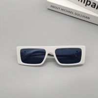 Europäische Und Amerikanische  Neue Modische Mehrfarbige Sonnenbrille Mit Quadratischem Rahmen sku image 1