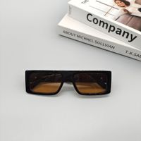 Europäische Und Amerikanische  Neue Modische Mehrfarbige Sonnenbrille Mit Quadratischem Rahmen sku image 3