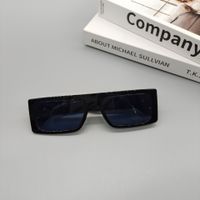 Europäische Und Amerikanische  Neue Modische Mehrfarbige Sonnenbrille Mit Quadratischem Rahmen sku image 4
