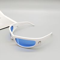 European And American Fashion New Colorful Reflective Cycling Sports Sunglasses sku image 1