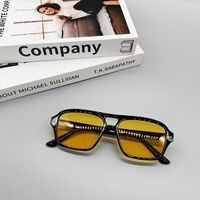 Retro Multicolor Polygonal Frame Sunscreen Sunglasses sku image 7